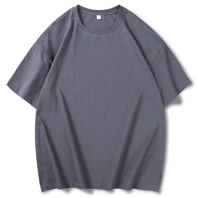 Mens ort-sleeved T-irt Summer Ice Silk Cotton Half-sleeved