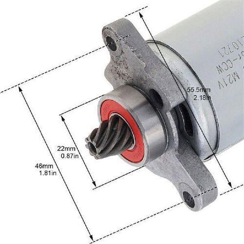 Suitable Workshop Equipment Handheld Cutting DC Motor Metal