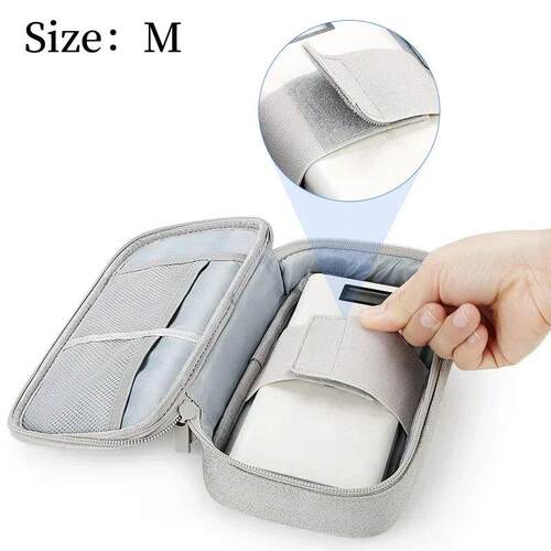 Large Size Travel Cable Organizer Bag Storage Pouch Carry Ca