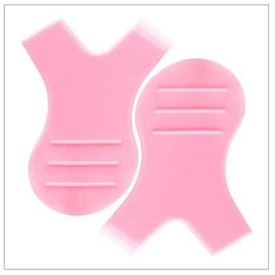 Eyelash Brushes 10 Pcs Reuseable Plastic Clean Comb Y Shape