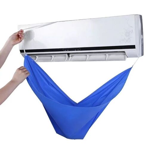 Air conditioner cleaning ver brush filter water bag air cond