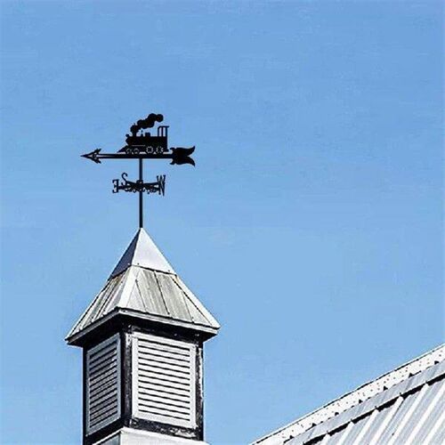 Train Silhouette Weathervane, Professional Measuring Tool