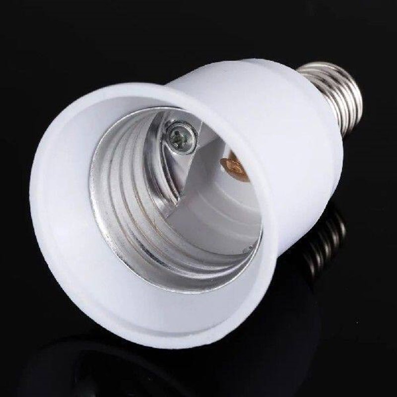 5Pcs E14 to E27 Base Screw Light Lamp Bulb Holder Adapter