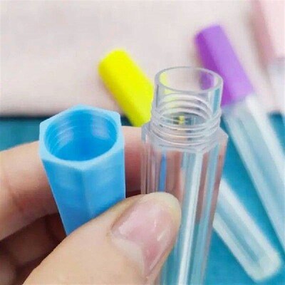 HX6D 4pcs Clear Plastic Embroidery Felting Sewing Needles