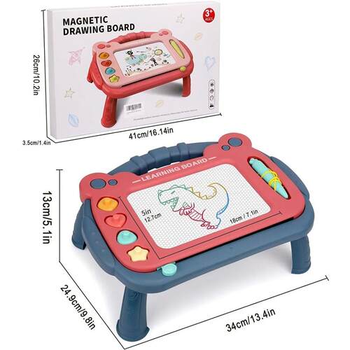 Magnetic Drawing Board: Educational Learning Toy For Toddler