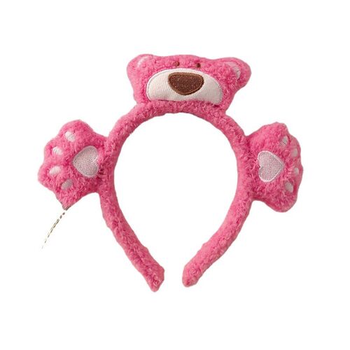 3D Cute Plush Frog Headband Super Cute Cartoon Rabbit Strawb