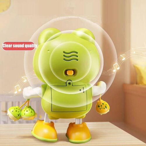Electronic Pets Dancing Toy With Swing Light Music Cute Frog