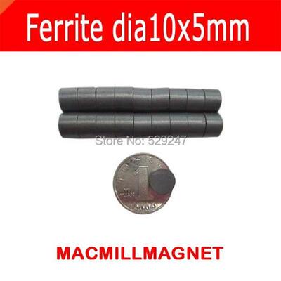 Ferrite magnet, 20pcs/pack, dia10x5mm fridge magnet permanen