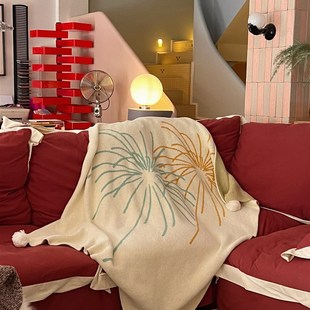 长日烟火故我今我半边绒毯类盖毯沙发毯午睡毯空调毯撸猫感