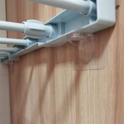 10Pcs Shelf Support Adhesive Pegs Plastic Closet Cabinet She