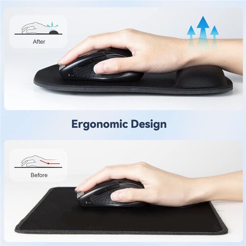 Mouse Pad with Wrist Support Computer  Laptop Office Home