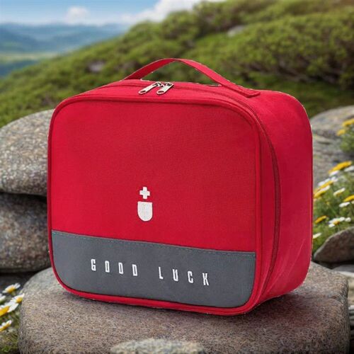 1PC Medicine Organizer Portable Home Travel Medicine Student