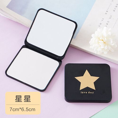 Mini Cute Doublesided Portable Makeup Mirror for Students Fo