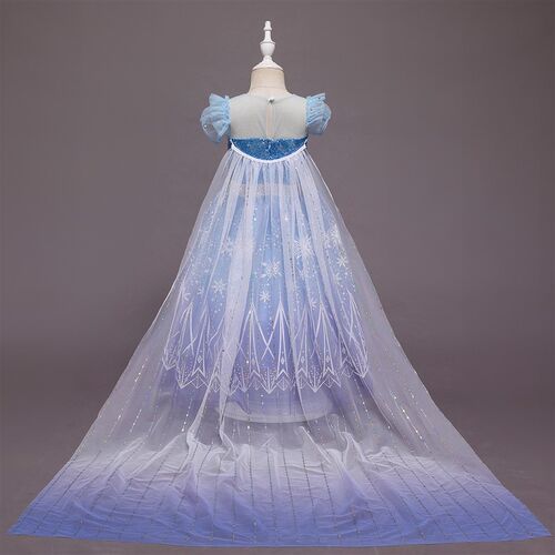 Fantasy Princess Dress Girls Halloween Cosplay Costume Sequi