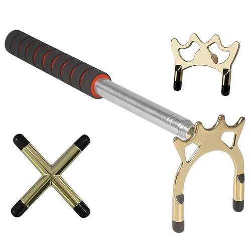 Stainless Steel Telescopic Billiards Pool Cue Bridge Stick
