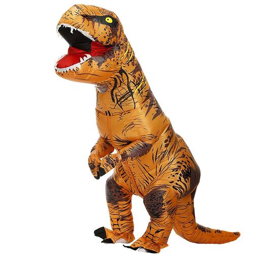 Halloween Mascot T-Rex Dinosaur Inflatable Costume Cartoon D