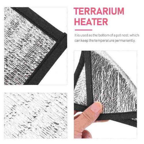 3 Pcs Reptile Insulation Heating Pad Pet Heated Blanket