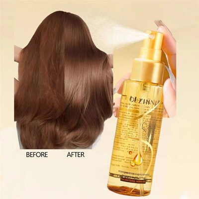Deep nourshng har care essental ol spray can ncrease luster