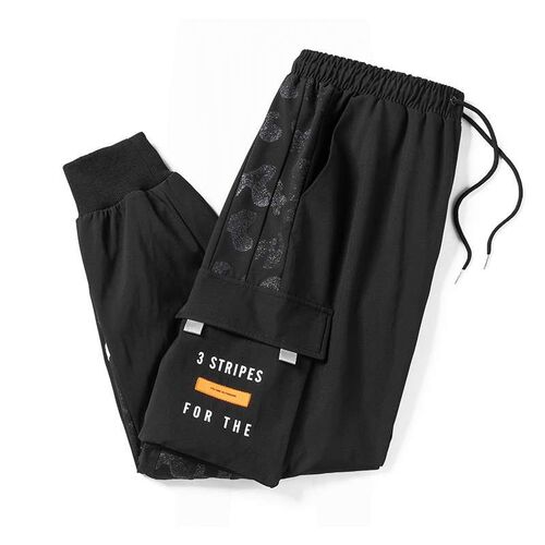 Spring an Summer Overalls Mens Loose Small Feet Thin Fat Ca