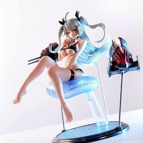 Blue Route Prince Ogan Swimsuit Beautiful Girl Model Game Se