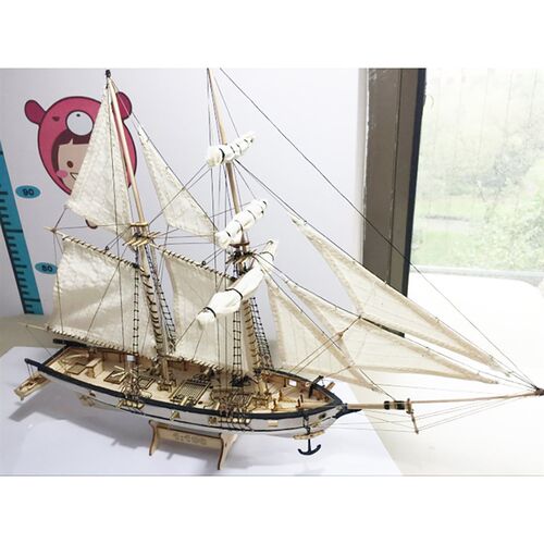 New Version Hobby ship model Kits Halcon 1840 CNC Brass Cann