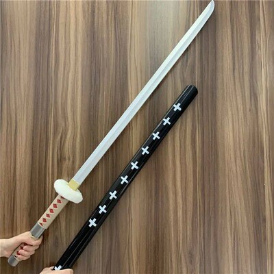 cm Cosplay Kitetsu Sword Big D Law Sword Red Black Weapon