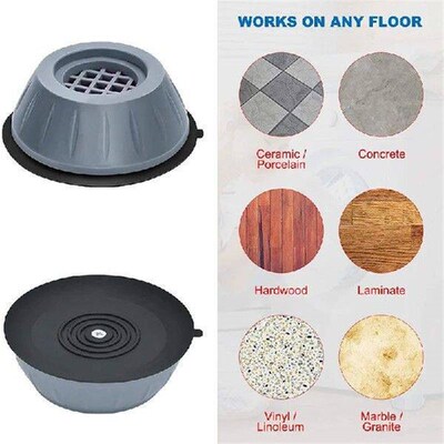 Anti-Vibration Feet Pads Floor Mat Washing Machine Rubber