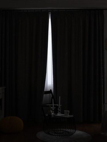2019 new curtains thickened all black-out cloth bedroom