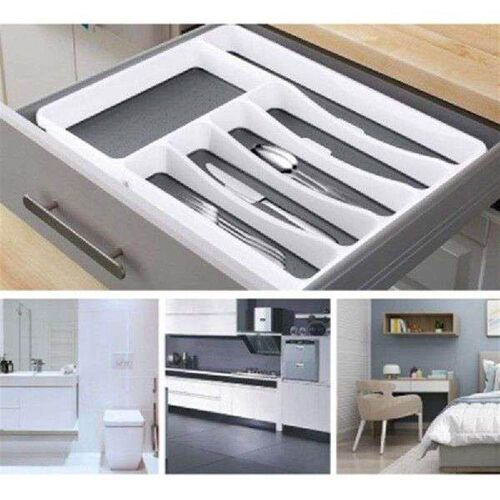 Compartments Cutlery Storage Tray Kitchen Separation