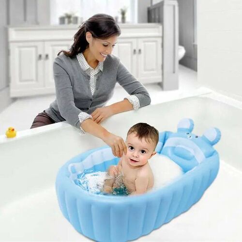Inflatable Bathtub For Toddler Non Slip Travel Bathtub With