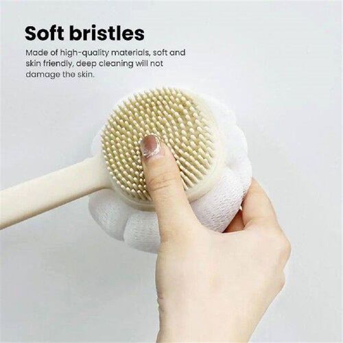 Bath Brush with Extended Handle Detachable Handle Shower
