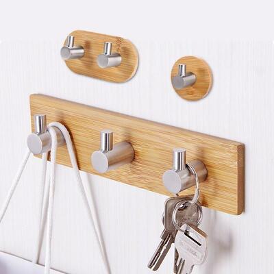 wall hooks self adhesive strong  hangers hanger stand rack