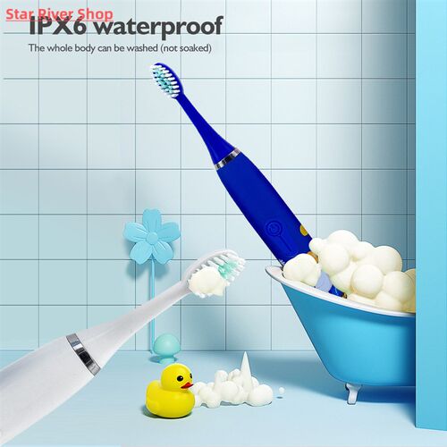 For Children Electric Toothbrush Cartoon Pattern Kids with R