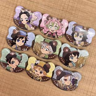 【现货】日谷鬼灭之刃秋收祭熊耳吧唧2025限定蝴蝶忍富冈义勇周边