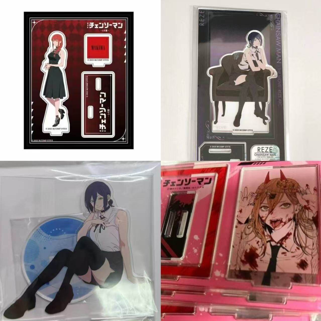 【日谷】电锯人蕾塞篇剧场版玛奇玛礼服立牌塞雷帕瓦血魔原袋发货