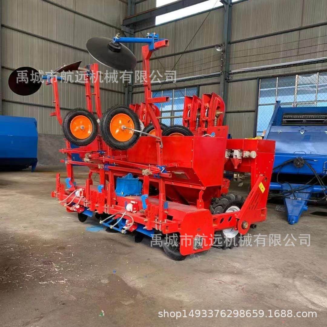 26款加重型的4行马铃薯土豆播种机 双垄2行的洋芋种植覆膜一体机,农机/农具/农膜,播种栽苗器/地膜机,淘宝优惠券,粉丝福利购,淘宝优惠卷