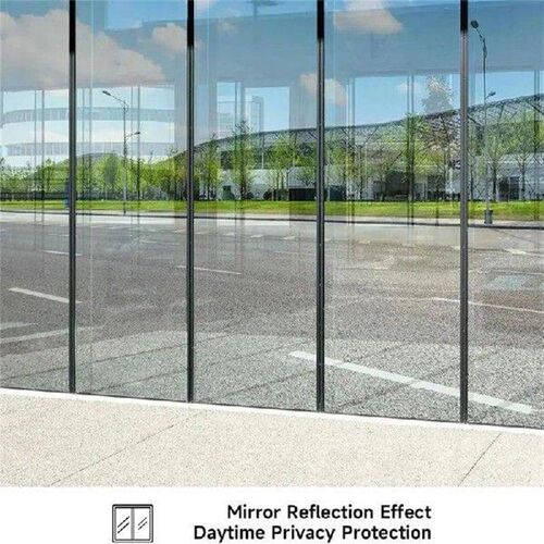 One-Way Privacy Window Film Static Cling Heat Control