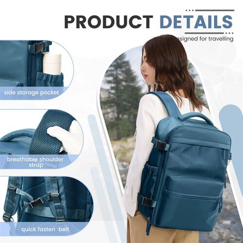 Ryanair 40x20x25 Cabin Bag Men Air Vacuum Compression Backpa