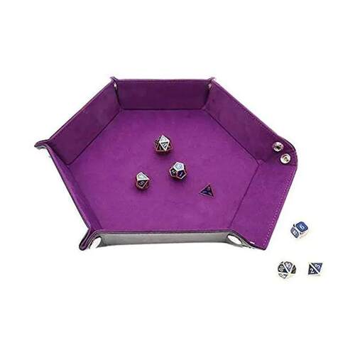 1pc Hexagonal Dice Tray and Miscellaneous Storage Box Board