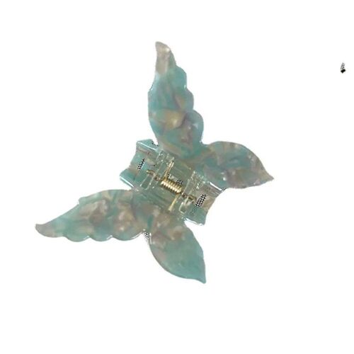 New Acetate Fiber Butterfly Hair Claw Colorful French Hair S