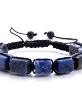 Reiki Healing Stone 7 Chakra Bracelet Women Men Meditation J