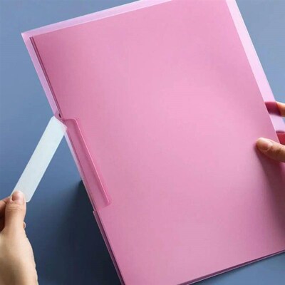 A4 Clipboard File Folder PP Plastic Loose Leaf File Binder P