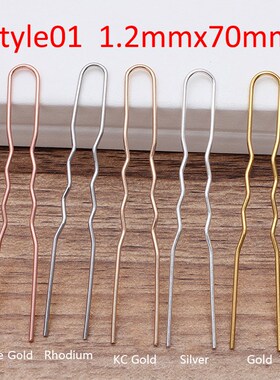 50pcs Hair s U shape Hair Pins Needles Setting Accessories f