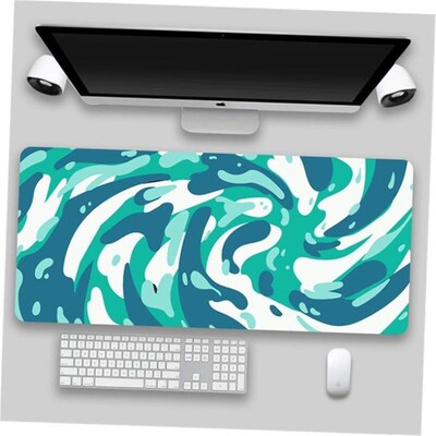 Large Gaming Mousepad Art Strata Liquid Mouse Pad Compute 1