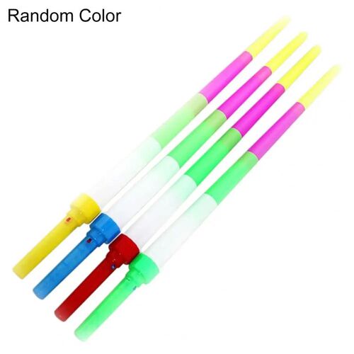 4 Section Extendable LED Colorful Flashing Glow Sword Kids T