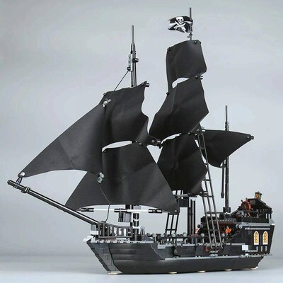 In Stock The Black Pearl Queen Annes Revenge Ship Boat Kit