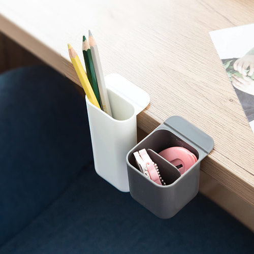 Desktop display pocket pen holder desk stationery pen storag