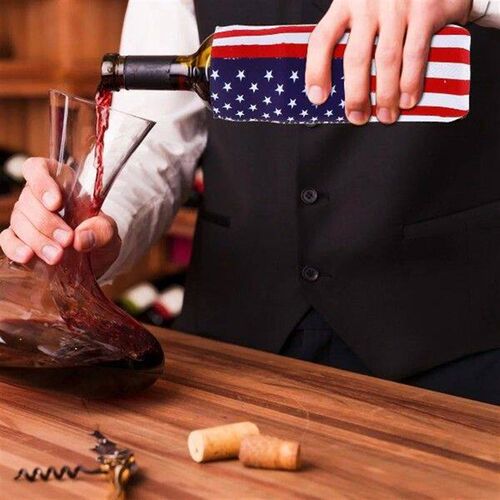 6 Pcs Decorate Beer Cooler Insulated Can Holder Cover