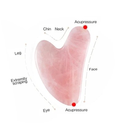 Beeswax Guasha Scraping Massage Scraper Face Massager Acupun