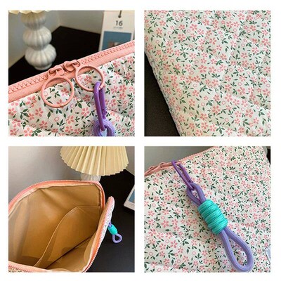 11 13 14 15 15.6 Inch Laptop Sleeve Cute Flower Laptop Carry